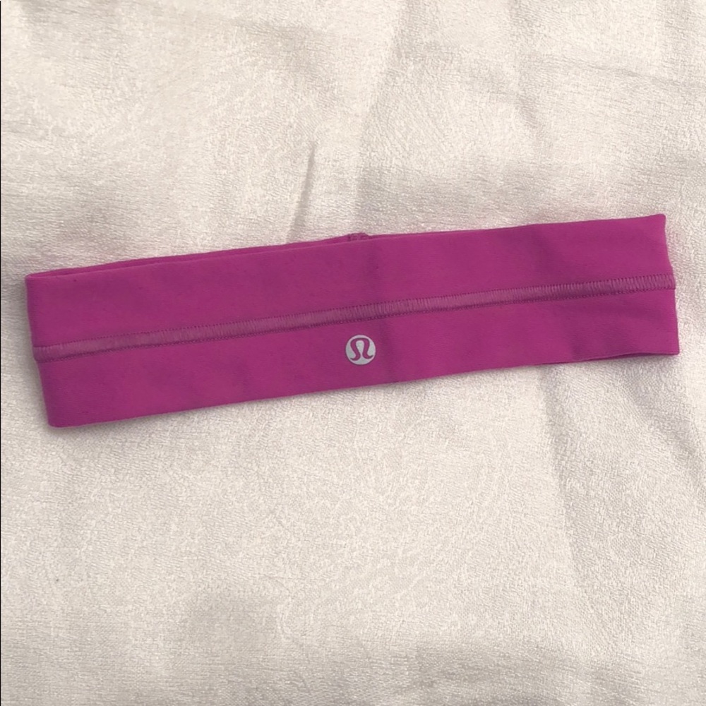 Lululemon pink headband
